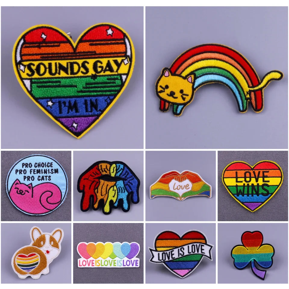 Pride patches collection