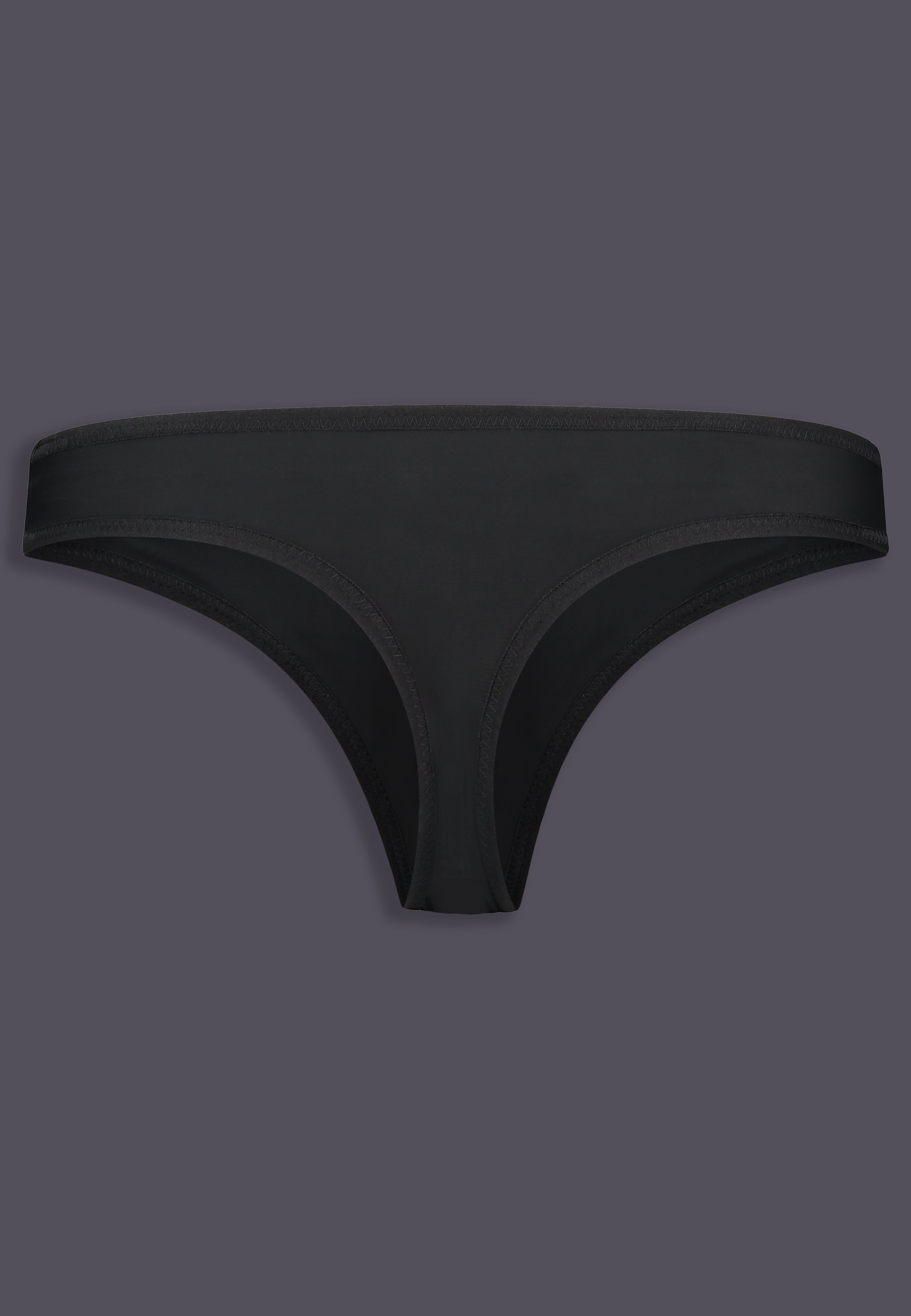 String tucking correcteur UNTAG, vue de dos, en noir