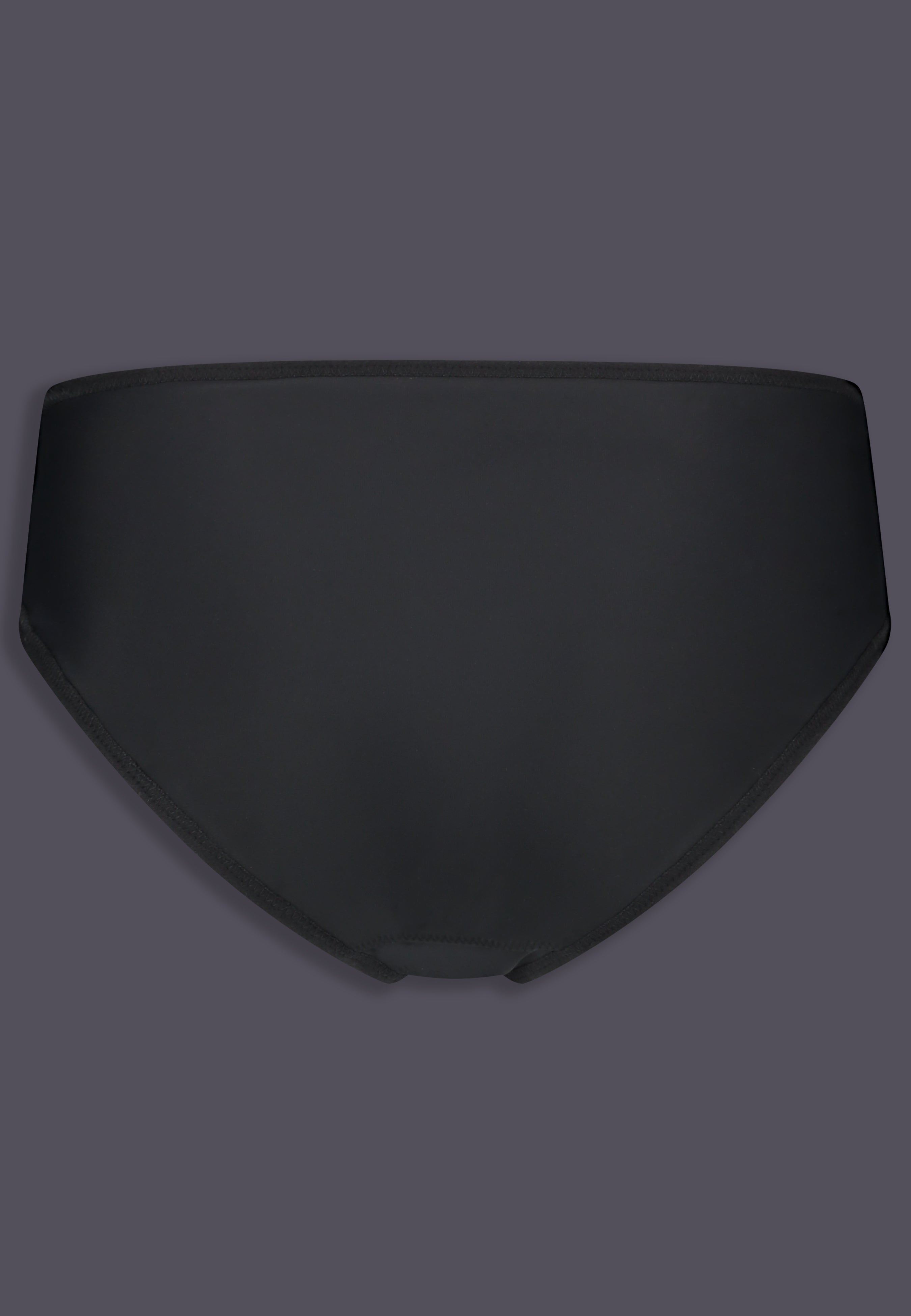 Slip tucking correcteur UNTAG, vue de dos, en noir