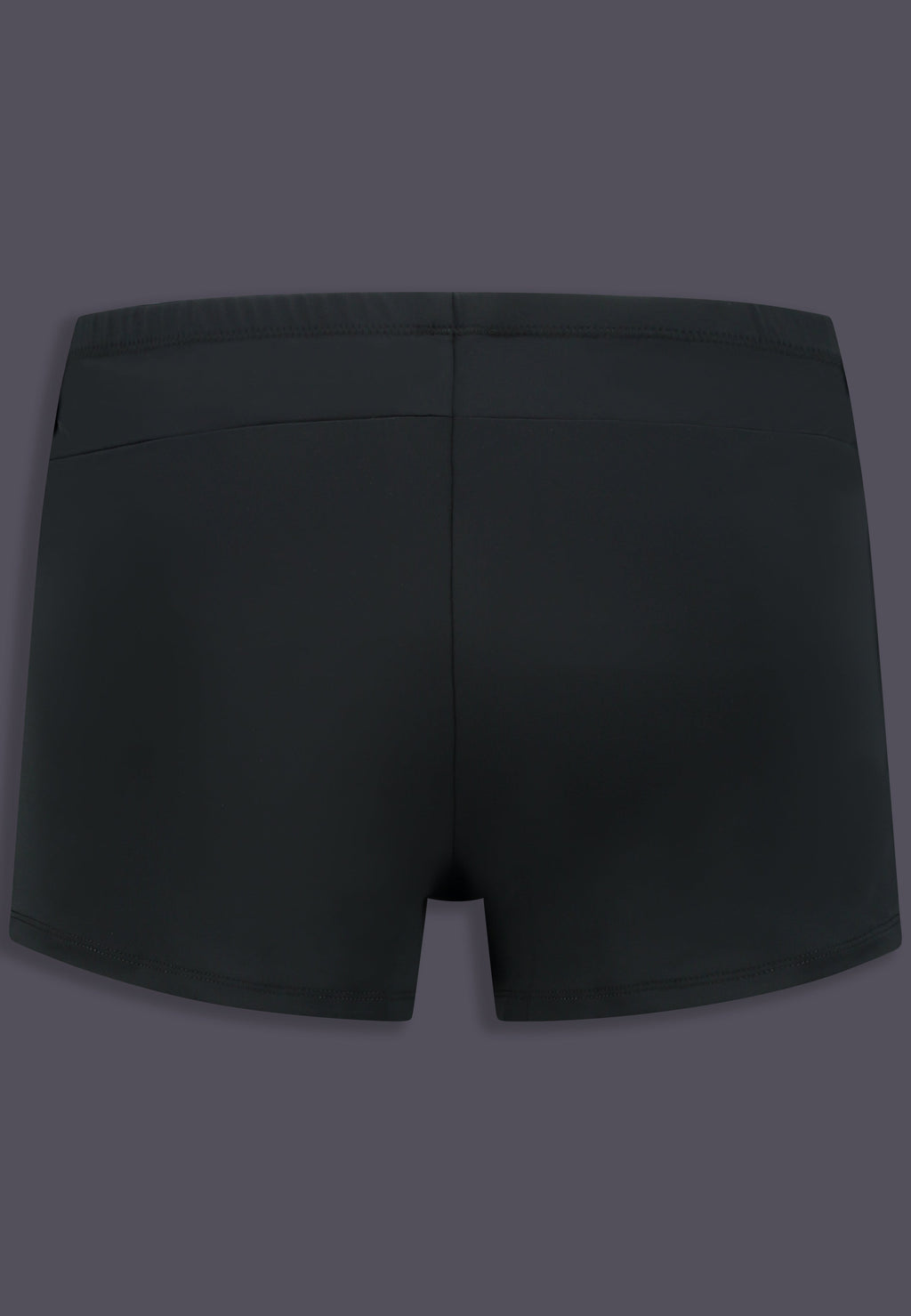 UNTAG Badeshorts, Rückansicht in Schwarz