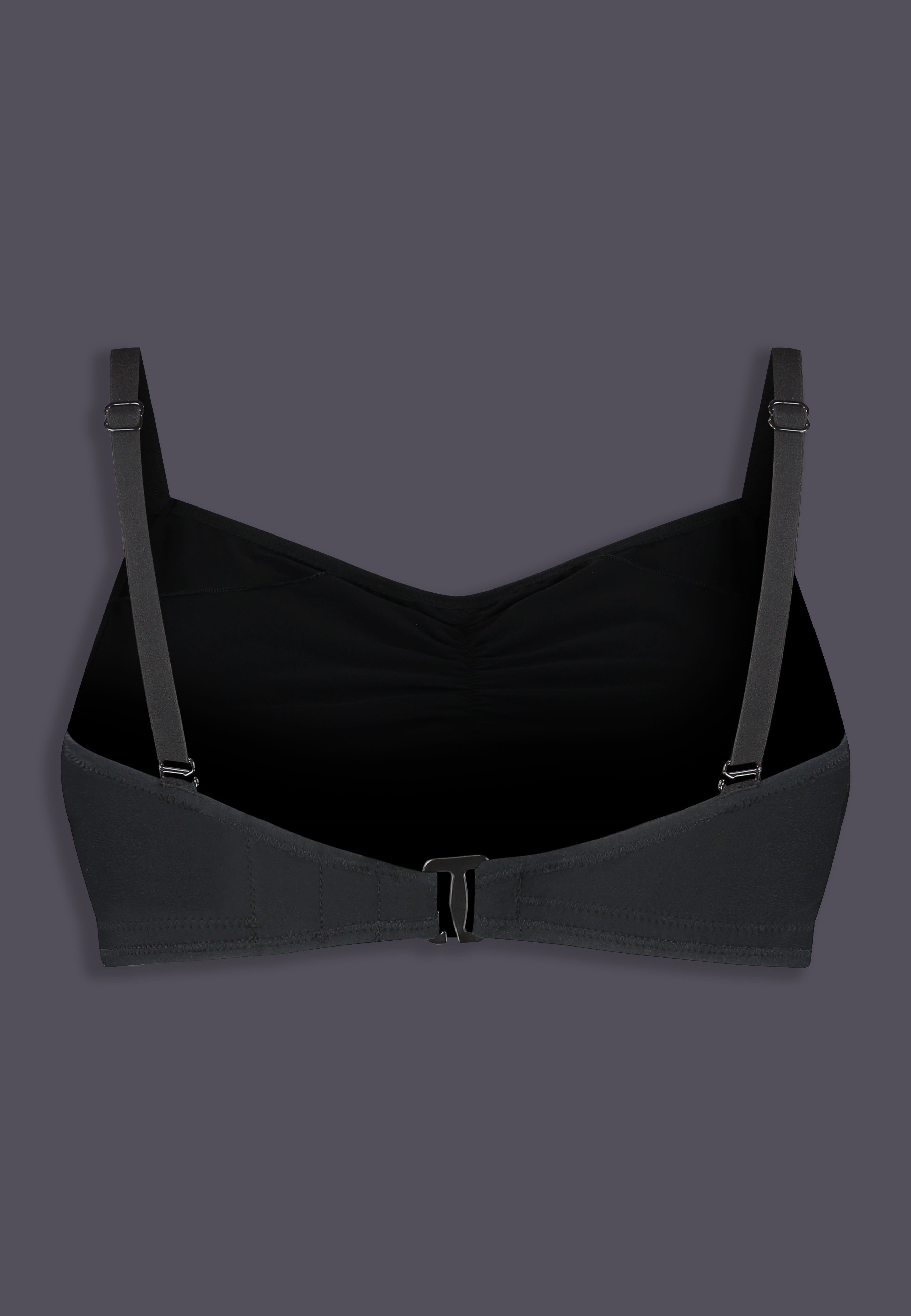 UNTAG Bikini Bra Top black back