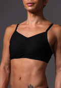 UNTAG Bikini Bra Top black worn by model front