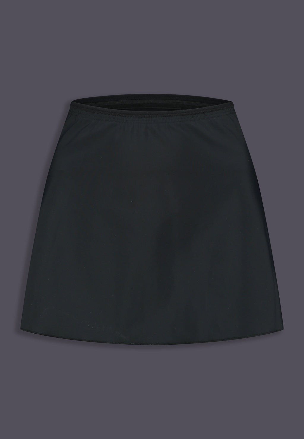UNTAG Swim Skirt black front view
