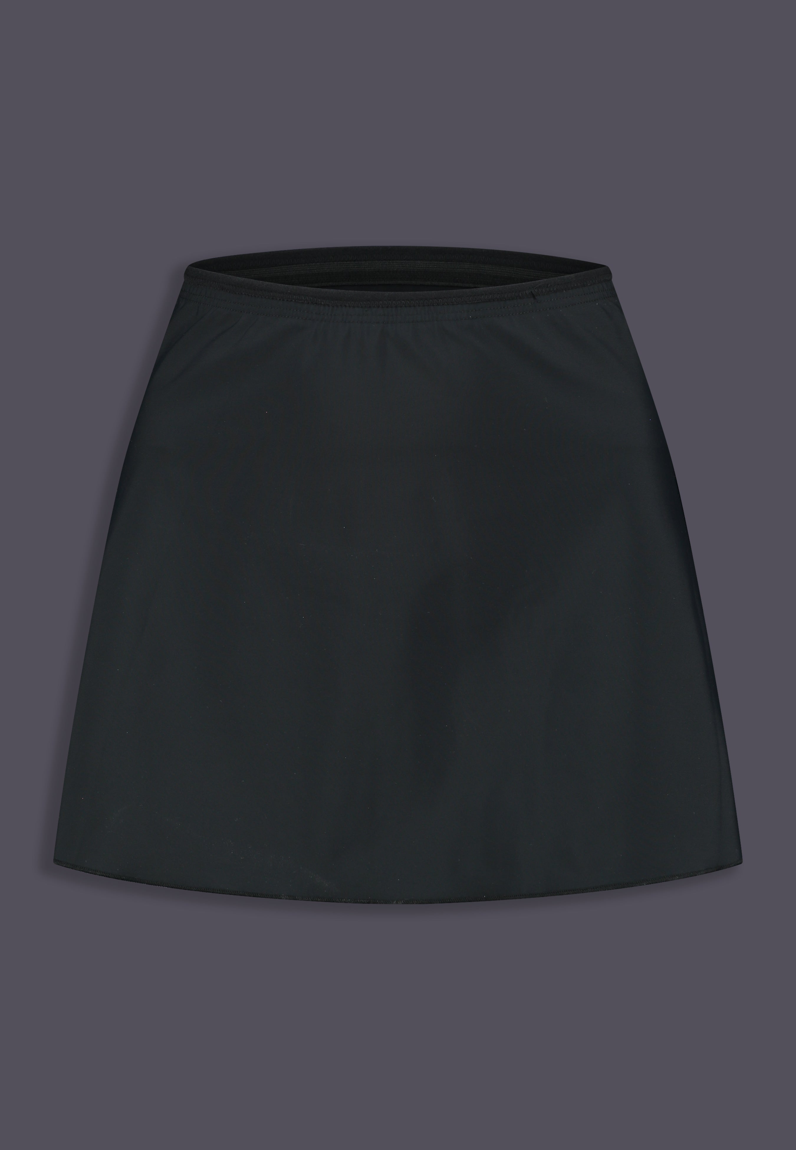 UNTAG Swim Skirt black front view