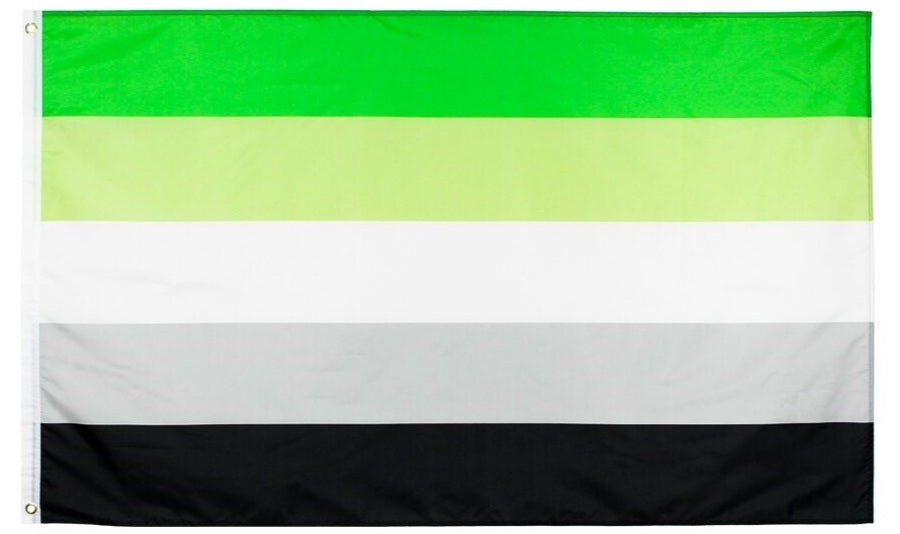 Flag crate, Aromantic flag