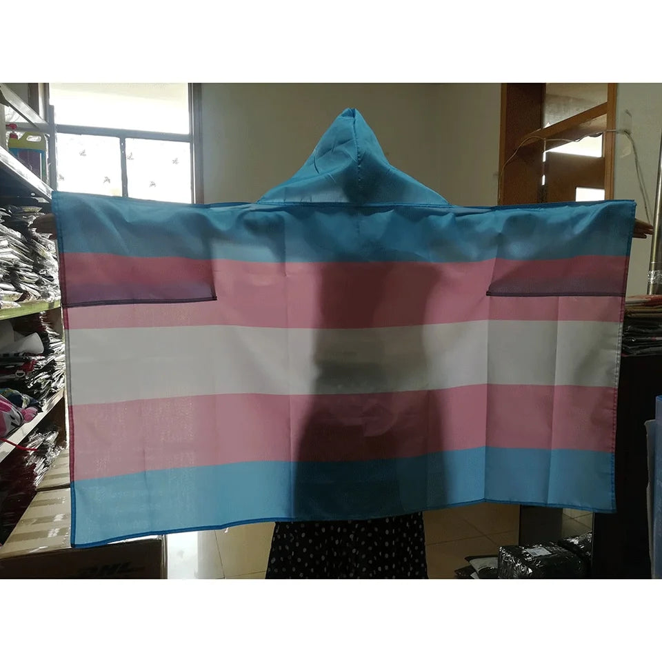 Cape with Hoodie - Pride