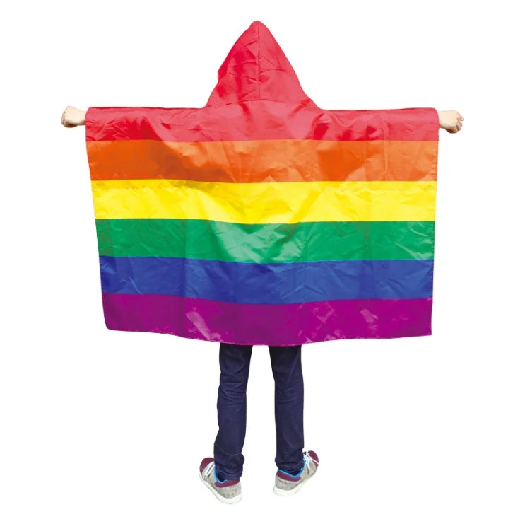 Cape with Hoodie - Pride