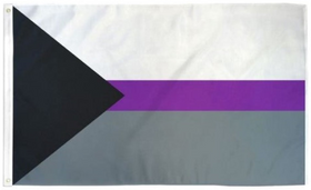 Flagge - Demisexuell