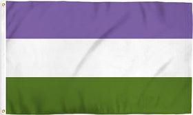 Flagge - Genderqueer