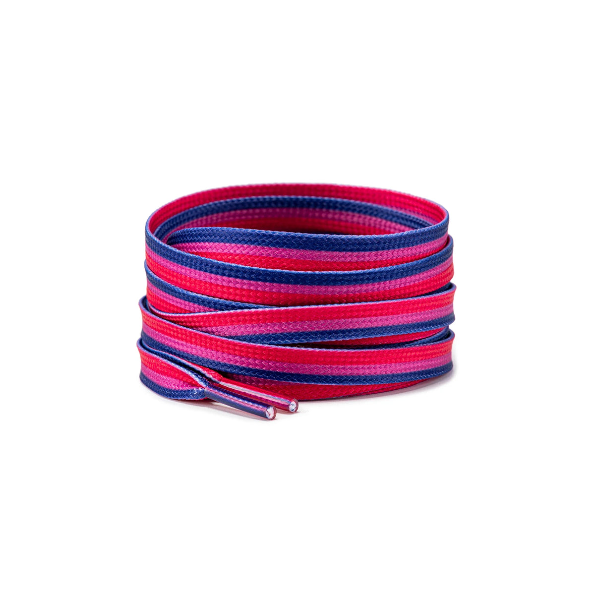 Pride shoelaces, Bisexual design