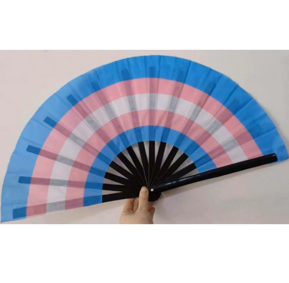 Hand fans XL - 33cm - Pride