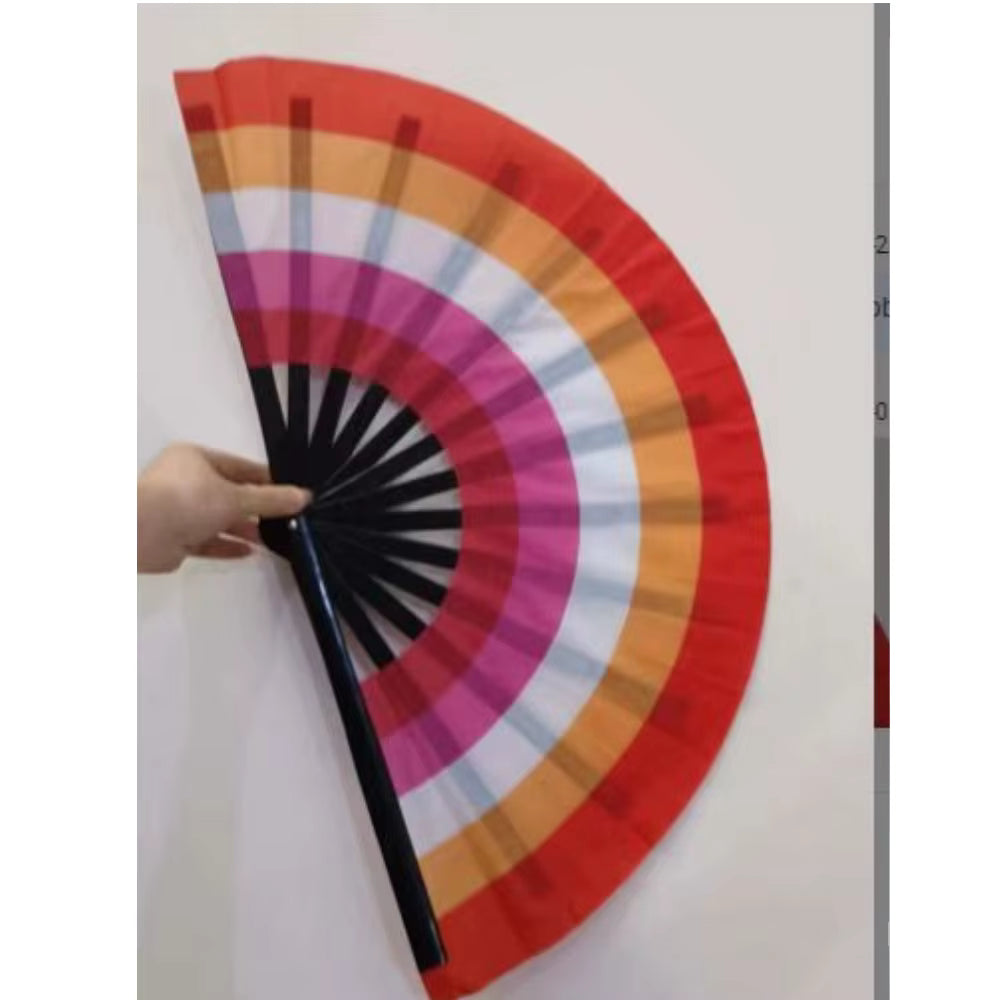 Hand fans XL - 33cm - Pride