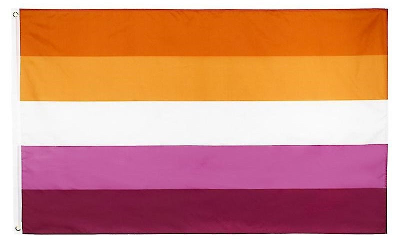 Flag - Lesbian Sunset