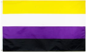 Flagge - Nicht-binär