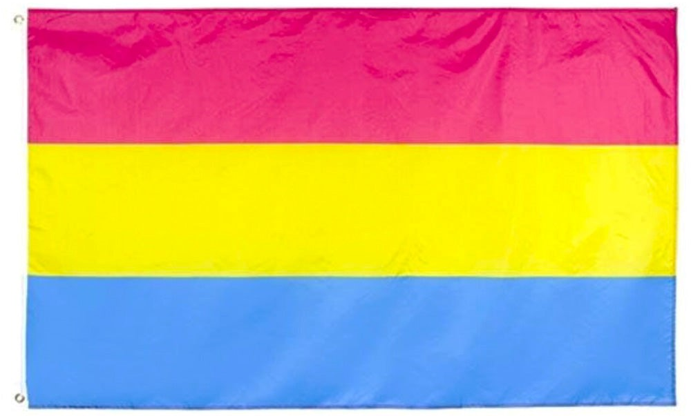 Flag crate, Pansexual flag