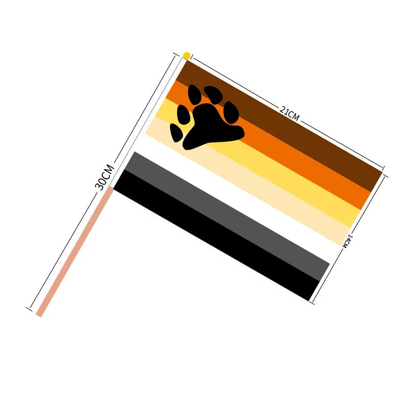 Pride Parade Hand Flags