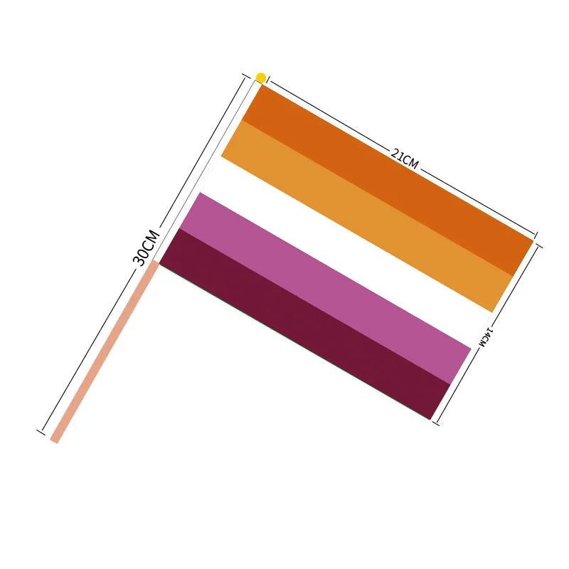 Pride Parade Hand Flags
