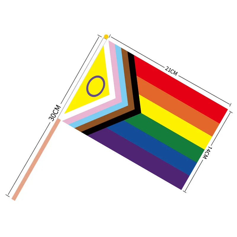 Pride Parade Hand Flags