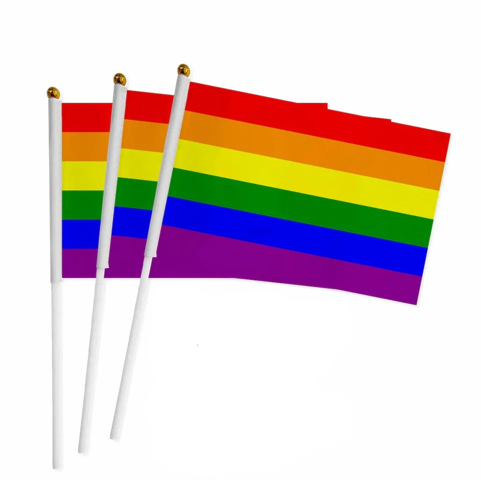 Pride Parade Hand Flags