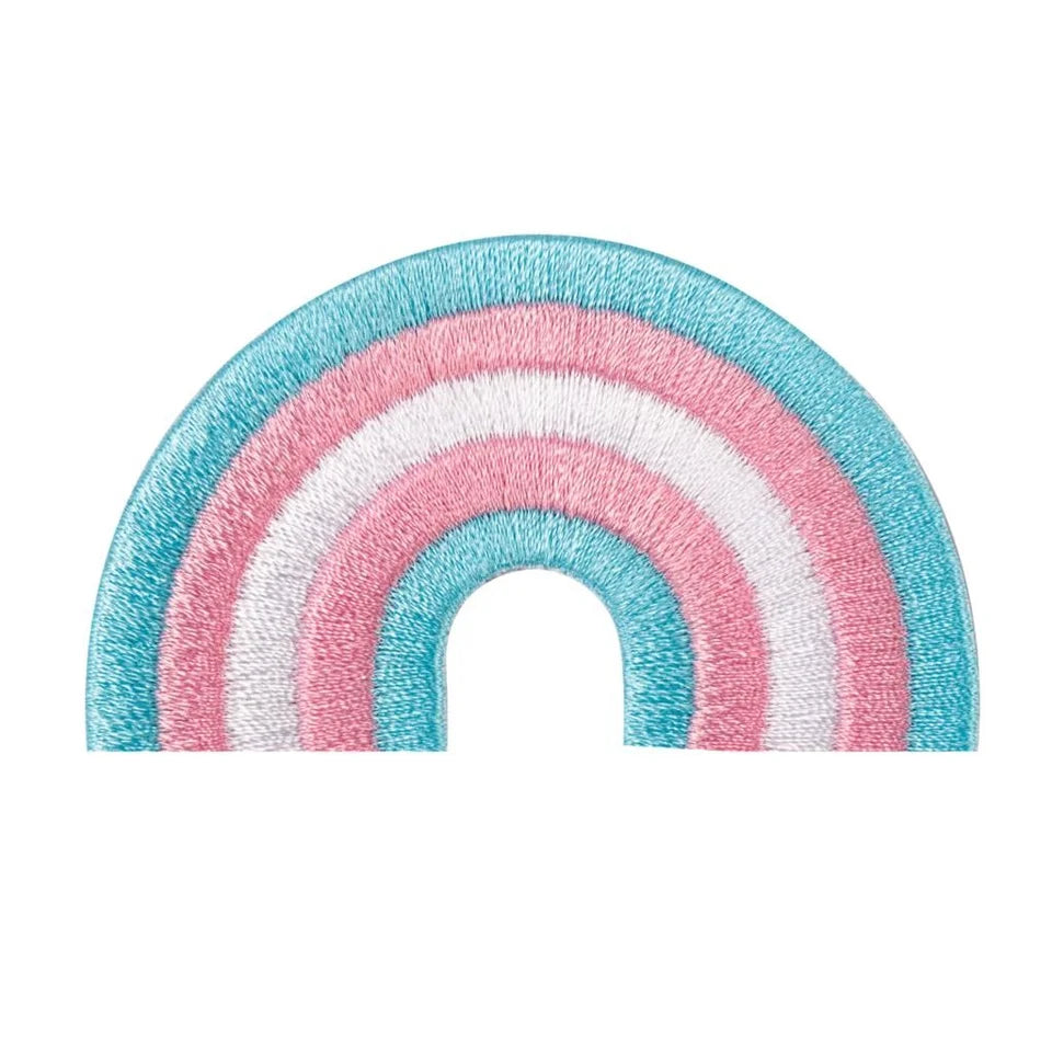 Regenboog transgender patch