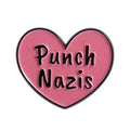 Schlag Nazis Aktivismus-Pin