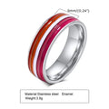 Lesbisch-Ring in Silber
