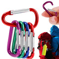 Carabiner clips size