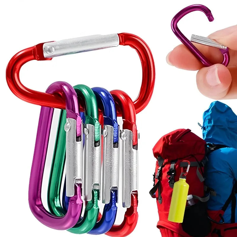 Carabiner clips size