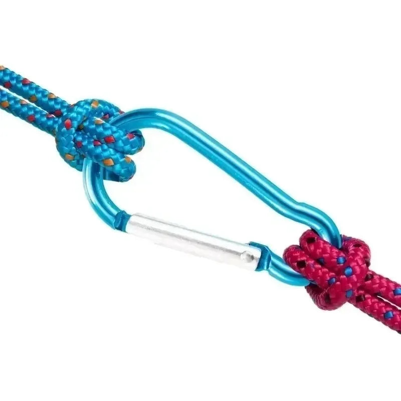 Carabiner clip close-up