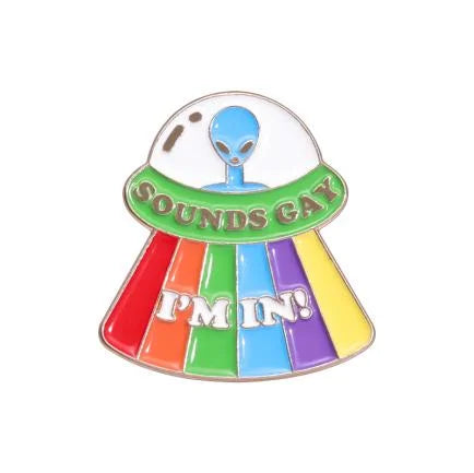 Pins - Rainbow - Fun