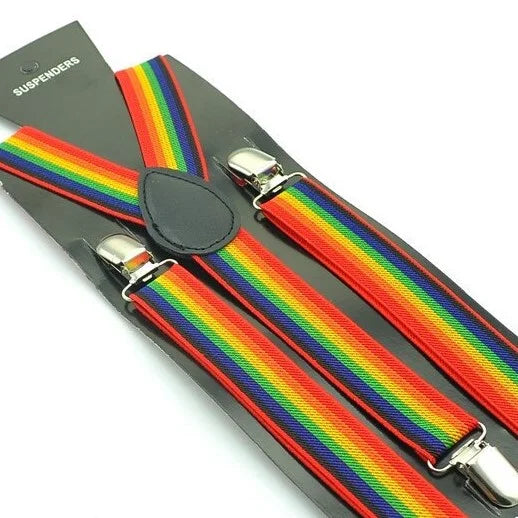 Suspenders - Rainbow