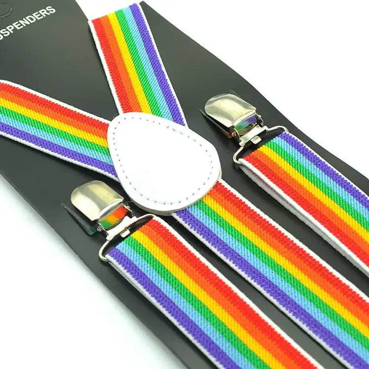 Suspenders - Rainbow