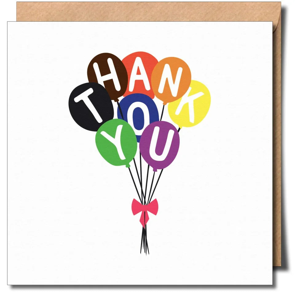 Greeting card: Thank you design
