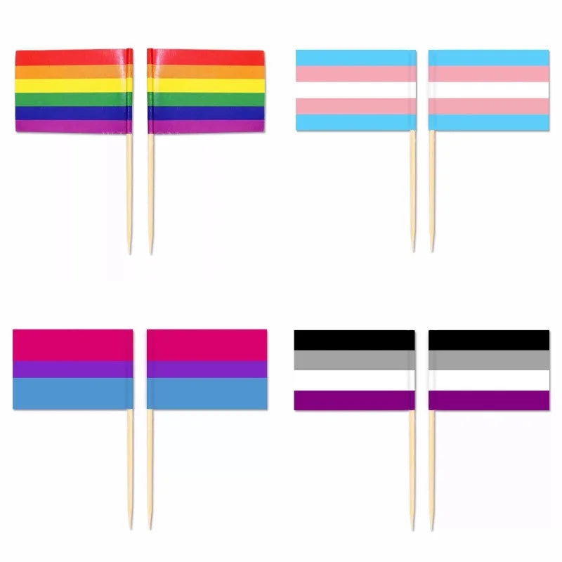 Toothpick Pride Flags