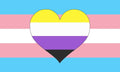 Flag - Transgender & Nonbinary Love