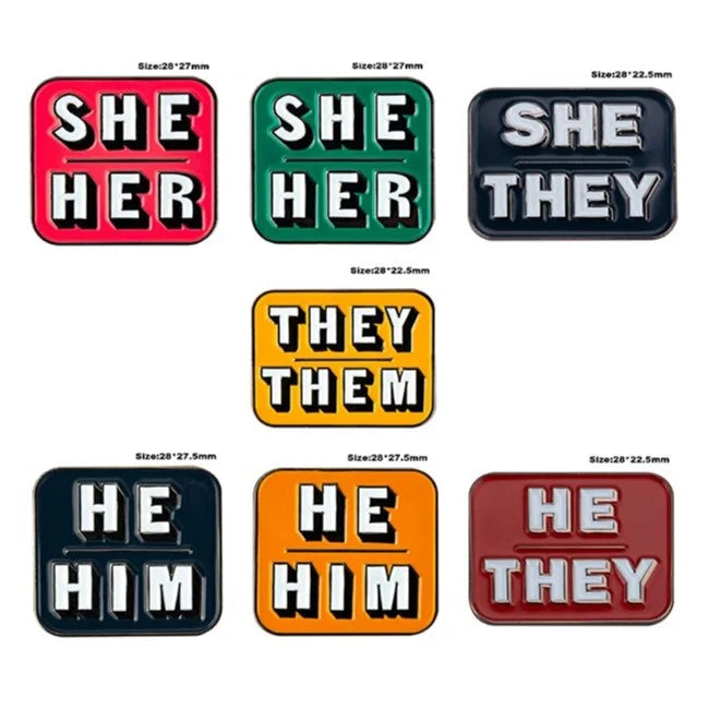 Pins - Pronouns