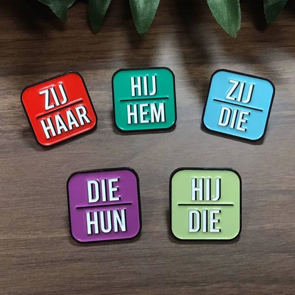 Pins - Pronouns