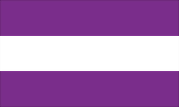 Sapphic / WLW pride flag with its characteristic coloured stripes.